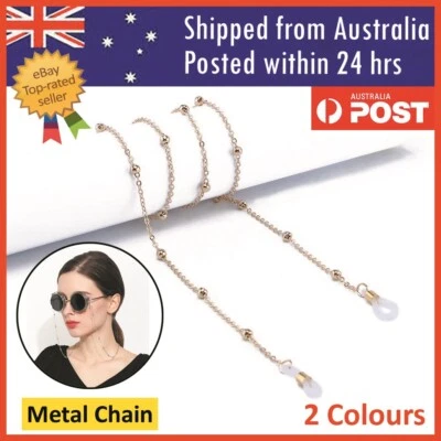 $4.99 • Buy Unisex Eye Glasses Sunglasses Spectacles Eyewear Metal Chain Cord Lanyard Strap