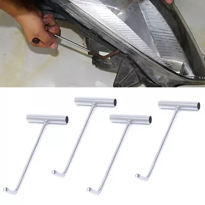 4PC Car Headlight Housing Open Tool Headlamp Cover Cold Glue Sealant Remover Kit • $48.45