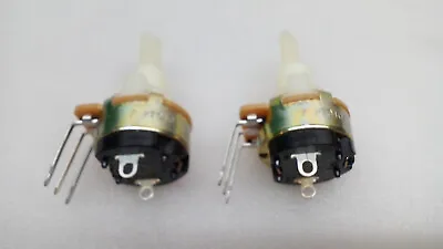 10K Ohm Volume Control Potentiometer With 3 Amp AC ON-OFF Switch (Lot Of 2) • $7