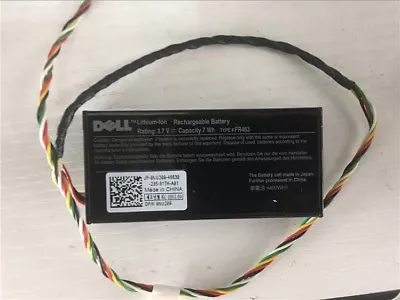 $19.88 • Buy Genuine DELL FR463 Battery 0NU209 NU209 3.7V+Cable For H700 PERC 5i 6i 