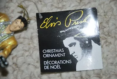 Elvis Christmas Ornament W/ Guitar • $7.85