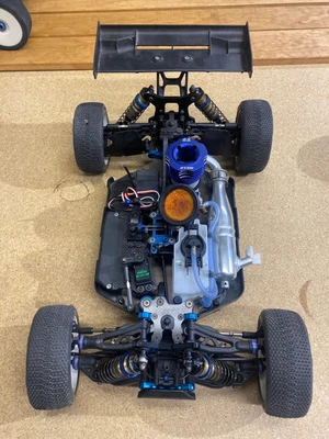 $500 • Buy Team Associated Rc8.2 With Good Condition OS Max .21 Engine With New Servos