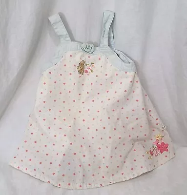 Baby Girl Disney Size 18 Months Polka Dot Winnie The Pooh Sleeveless Dress • $19.99