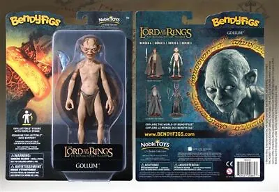 £19.99 • Buy Noble Collection Lord Of The Rings: Gollum Bendyfig Figure