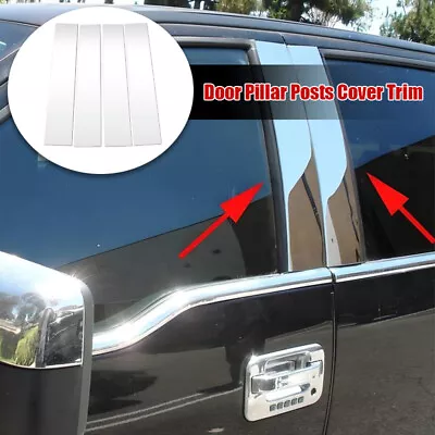 Chrome Pillar Posts For 2004-2014 Ford F150 F-150 Set Door Panel Trim Cover 4pcs • $15.98