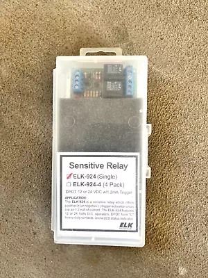 ELK-924 Sensitive Relay Module - Brand New • $13.95