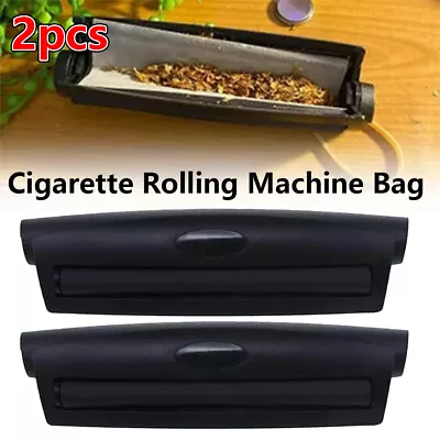 2X Portable Manual Tobacco Joint Roller Cone Cigarette Rolling Machine For 110mm • $9.49