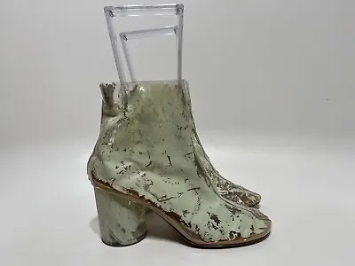 Vtg Maison Martin Margiela Painted Pvc Boots 36 • $450