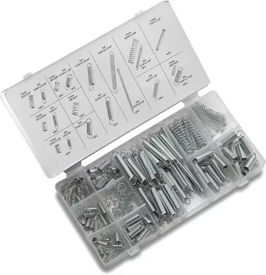 200 Small Metal Loose Steel Coil Springs Assortment Kit • $12.90