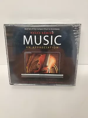 Music: An Appreciation (10th Edition 7th Brief Edition) (CD 2011 5 Disc) New • $12.99