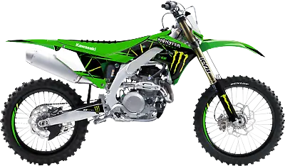 D'COR Moto Monster Energy Slash Graphics Kit 20-20-136 • $139.95