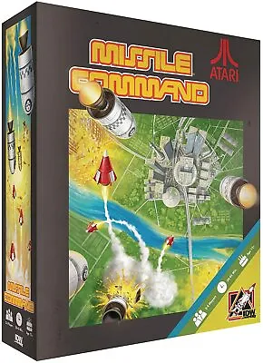 ATARI: MISSLE COMMAND - Classic Arcade Game As Boardgame - IDW Games - EN • $42.54