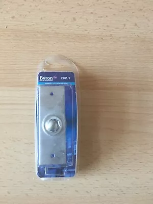 £8.50 • Buy Wired Door Bell Push, Flush Fitting, Satin Chrome, Model 2201-2