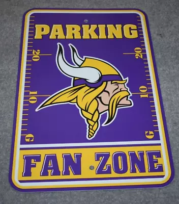 Minnesota Vikings Nfl Football Sports Team Fan Zone Parking Sign • $16.99