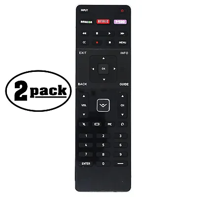 2-Pack Replacement Remote Control For VIZIO M60 C3 D55U D1 M70 C3 D39H D0 TV • $27.59