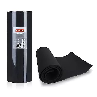 $16.99 • Buy XFasten Neoprene Sponge Foam Rubber Sheet Roll, Black, 1/4-Inch Thick, 12  X 55 
