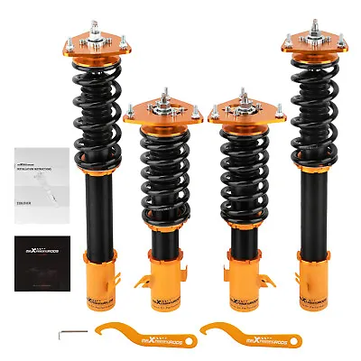 MaXpeedingrods Coilovers Suspension 24 Way Damper Struts For Subaru WRX 02-07 • $281