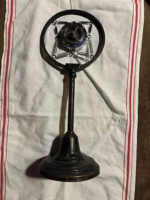 Vintage Carbon Spring Toledo Model G Microphone With Stand • $400