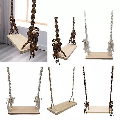 Vintage Newborn Photography Props Swing Chair Removable Stable Wooden Photo • $24.32