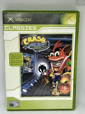 Crash Bandicoot: The Wrath Of Cortex Xbox Pal Game Complete With Manual Free P&p • £11.99