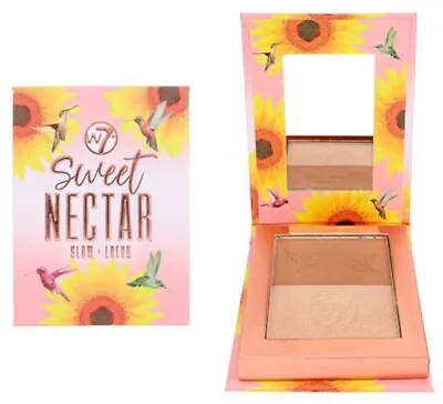 2 × W7 London Sweet Nectar Glow Bronzer & Highlighter 12g - Sun Gem • £13