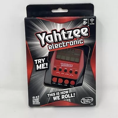 Hasbro Yahtzee Handheld Digital Game NEW SEALED CONDITION • $14.99