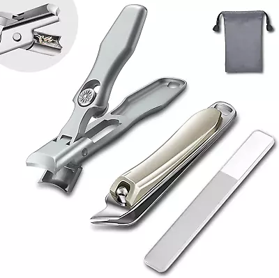 Nail Clippers With CatcherAn Anti Splash Nail Clipper And A Slanted Nail Clippe • $11.42