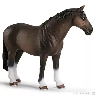 Schleich Hanoverian Stallion Retired RARE Horse Collectable Toy Figure 13649 • £4