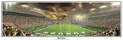NCAA College Football Alabama At Auburn Iron Bowl End Zone Panoramic Poster 5006 • $49.95