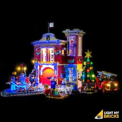 Light My Bricks LED - 10263 - Winter Village Fire Station LED Lighting Kit 🔥🔥 • £49.99