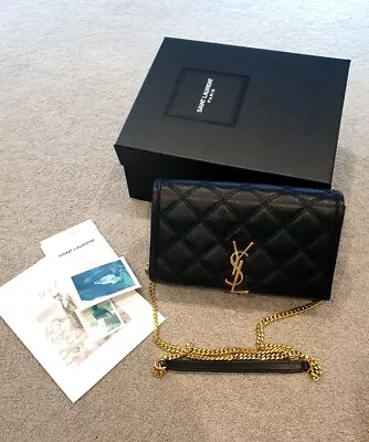 YSL Saint Laurent Bag Becky Chain Wallet Handbag Crossbody Handbag Women Brand • $1250