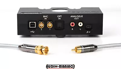 £24.99 • Buy QED P75 Digital SPDIF RCA To BNC Coaxial 1.5m- Chord NAIM Linn DAC