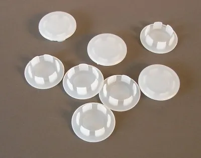 8 Pack Plastic 3/4  Hole Plugs - Off White     HPW-750 • $5.50