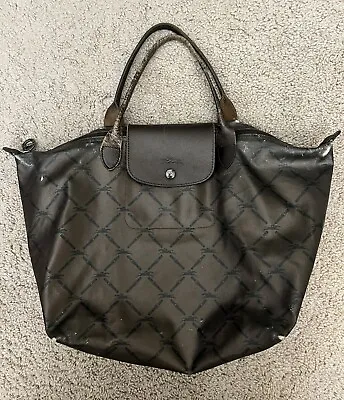 Longchamp Bronze Steel Tote Bag 2010 Limited Edition • $18
