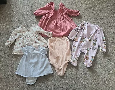 3-6 Months Baby Girl Clothes Bundle • £5