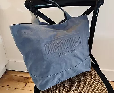 Country Road Large Grey Canvas Tote Bag  • $20