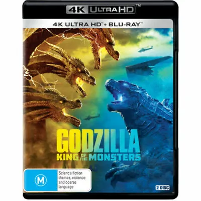 Godzilla: King Of The Monsters (4K UHD/BLU-RAY) BLU-RAY NEW • $45.89