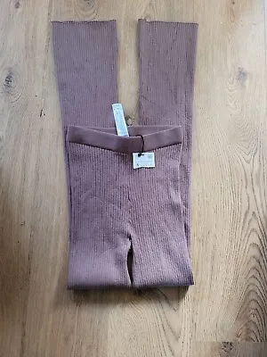 Zara High Waisted Ribbed Leggings New NWT • £2.85