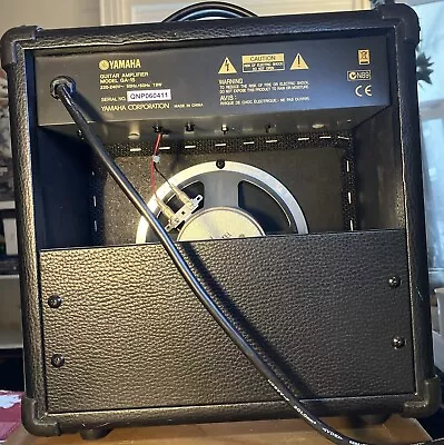 Yamaha GA-15 Electric Guitar Amplifier Combo Practice Amp - Free Amp Cable • £50