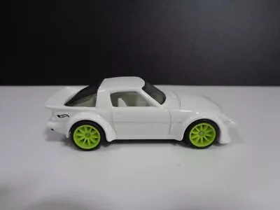 Hot Wheels 2024 Prototype Factory Test Run Rivet Mazda RX-7 HW Tampo White G.RR • $9.99