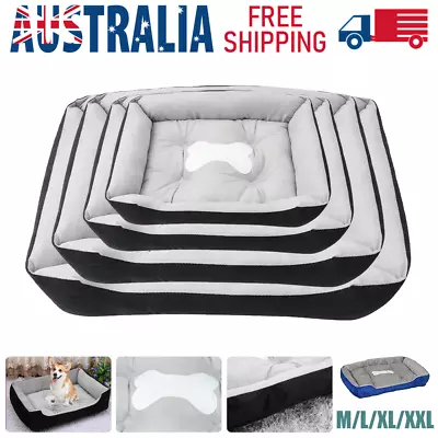 Extra Large Pet Bed Dog Cat Calming Sleeping Bed Comfy Warm Cave Washable Mat • $20.75