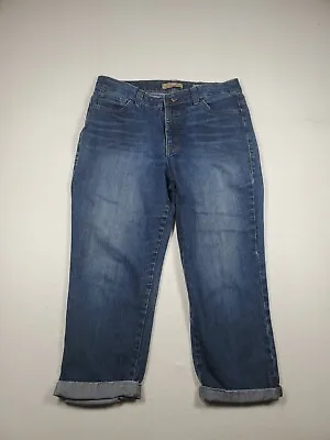 Nine West Vintage America Collection Vintage Boho Straight Size 10 Missy Jeans • $10.80