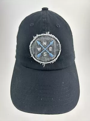 Compass Explore Adjustable Black Hat Baseball Cap Outdoor Adventure By Elidan • $14.99