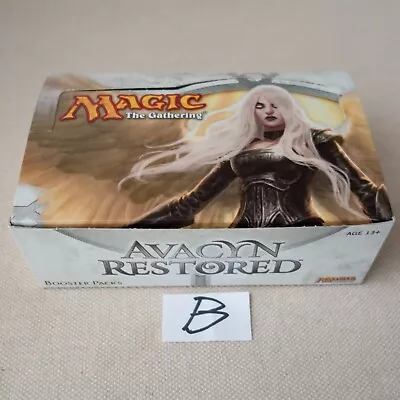 MTG: Empty AVACYN RESTORED Booster Box - Magic The Gathering English No Packs #B • $14