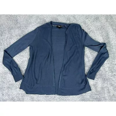 Womens Mossimo Blue Long Sleeve Cardigan Size L • $7.66