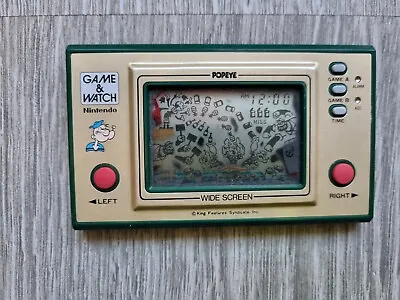 Nintendo Game & Watch Game - POPEYE - 15483905 ***INCLUDES 2 NEW BATTERIES*** • $149.95