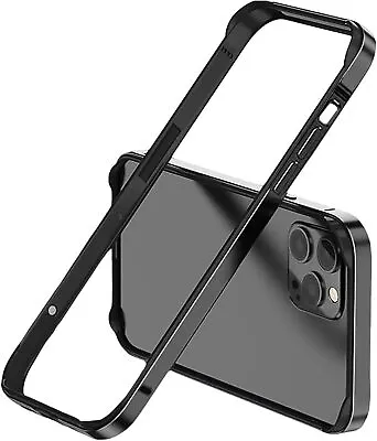 For IPhone 15 Pro Max - Ultra Thin Hard Raised Aluminum Metal BUMPER FRAME Case • $11.95