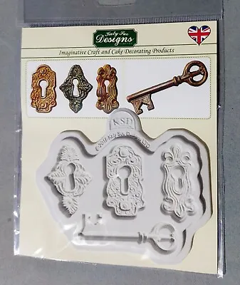 Katy Sue Silicone Moulds - Locks And Key • £9