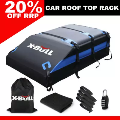 X-BULL Waterproof Car Roof Top Rack Carrier Ravel Cargo Luggage Cube Bag Travel • $119.95