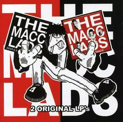 Macc Lads Beer & Sex & Chips N Gravy / Bitter Fit Crack Double CD NEW • £12.75